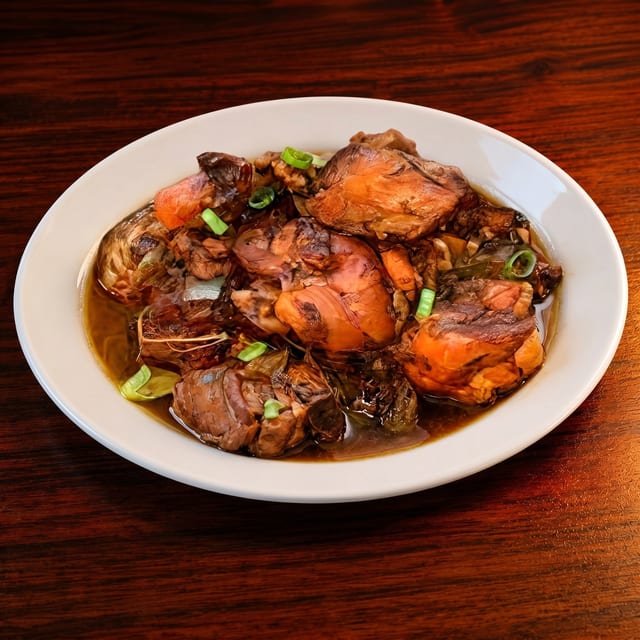 Stew Chicken.